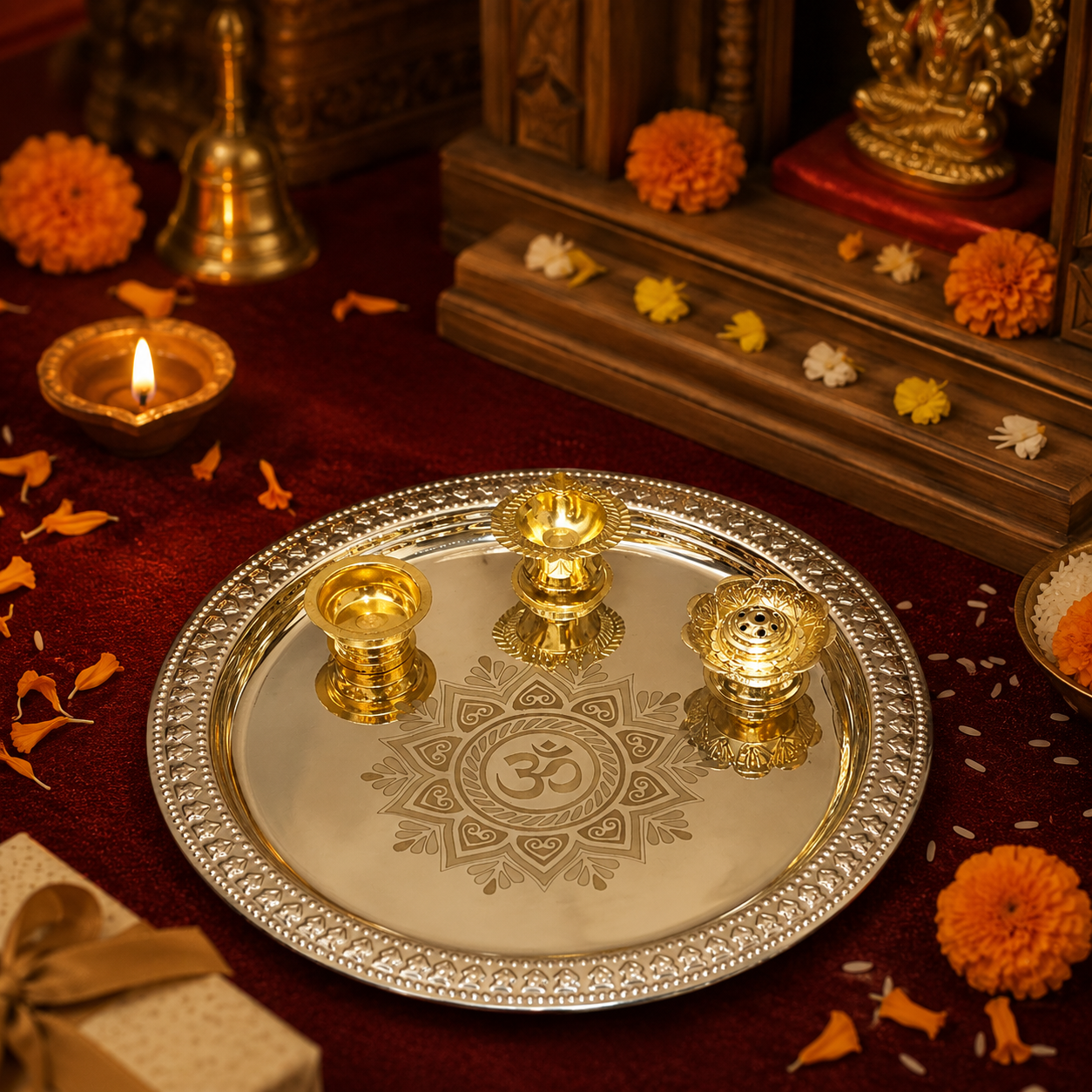 Om Pooja Thali