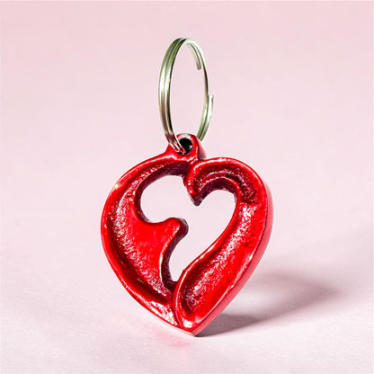 Beloved Heart Keychain