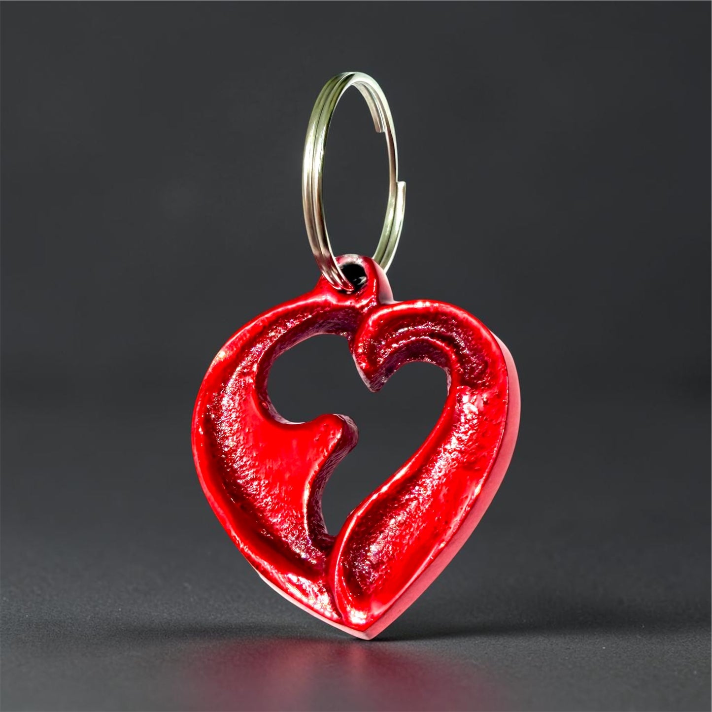 Beloved Heart Keychain