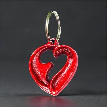 Beloved Heart Keychain