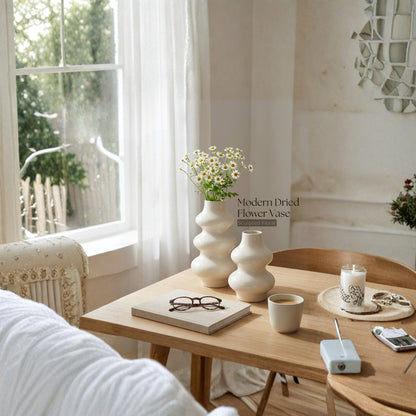 Modern Dried Flower Vase S/2
