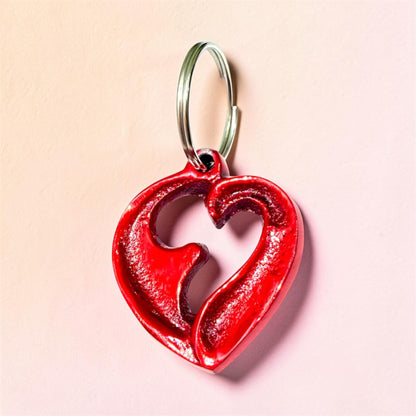 Beloved Heart Keychain